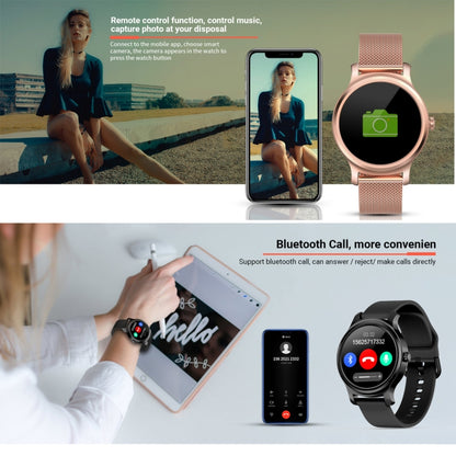 SMA-R2 1.3 inches IPS Screen Smart Watch IP65 Waterproof,Support Call /Message Reminder /Dual-mode Bluetooth 3.0 + 4.0/ Sleeping Monitoring /Sedentary Reminder