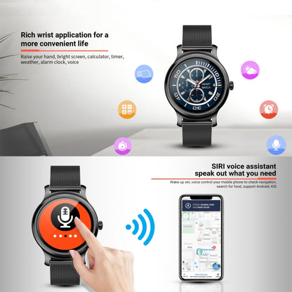 SMA-R2 1.3 inches IPS Screen Smart Watch IP65 Waterproof,Support Call /Message Reminder /Dual-mode Bluetooth 3.0 + 4.0/ Sleeping Monitoring /Sedentary Reminder