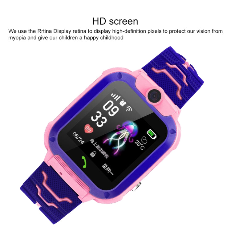 Q120 1.44 inch Color Screen Smartwatch for Children IP67 Waterproof, Support LBS Positioning / Two-way Dialing / One-key First-aid / Voice Monitoring / Setracker APP