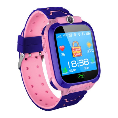 Q12 1.44 inch Color Screen Smartwatch for Children, Not Waterproof, Support LBS Positioning / Two-way Dialing / SOS / Voice Monitoring / Setracker APP