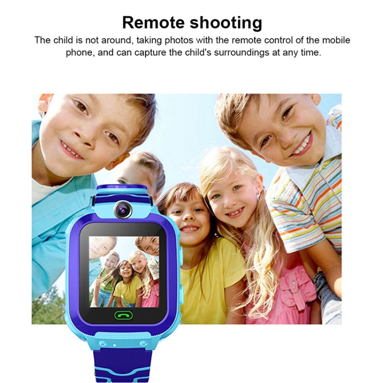 Q12 1.44 inch Color Screen Smartwatch for Children, Not Waterproof, Support LBS Positioning / Two-way Dialing / SOS / Voice Monitoring / Setracker APP