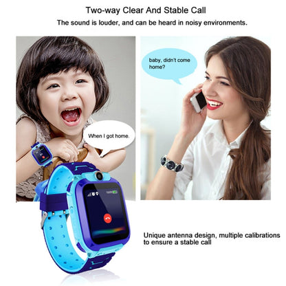 Q12 1.44 inch Color Screen Smartwatch for Children, Not Waterproof, Support LBS Positioning / Two-way Dialing / SOS / Voice Monitoring / Setracker APP