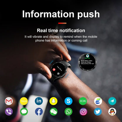 M88 Smart Watch for Men, Support Heart Rate / Blood Pressure / Oxygen Monitoring & Sleep Monitoring & Sedentary Reminder