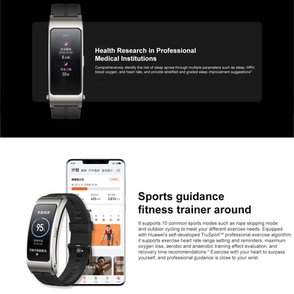 Original Huawei TalkBand B7 Smart Bracelet, 1.53 inch Screen, Support Bluetooth Call / Heart Rate / Blood Oxygen / Sleep Monitoring