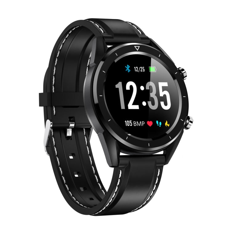 DT28 1.54inch IP68 Waterproof Silicone Strap Smartwatch Bluetooth 4.2, Support Incoming Call Reminder / Blood Pressure Monitoring / Watch Payment