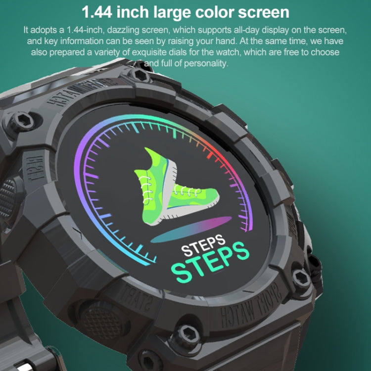 FD68S 1.44 inch Color Roud Screen Sport Smart Watch, Support Heart Rate / Multi-Sports Mode, FD68S