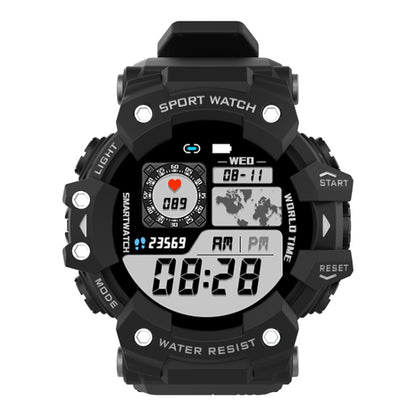 LC11 1.28 inch TFT Screen Outdoor Sports Smart Watch, IP68 Waterproof Support Heart Rate & Blood Pressure Monitoring