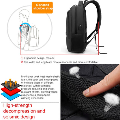 cxs-621 Multifunctional Oxford Laptop Bag Backpack