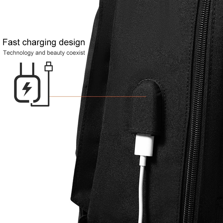 cxs-7303 Upgraded Version Multifunctional Oxford Laptop Bag Backpack, Upgraded Version