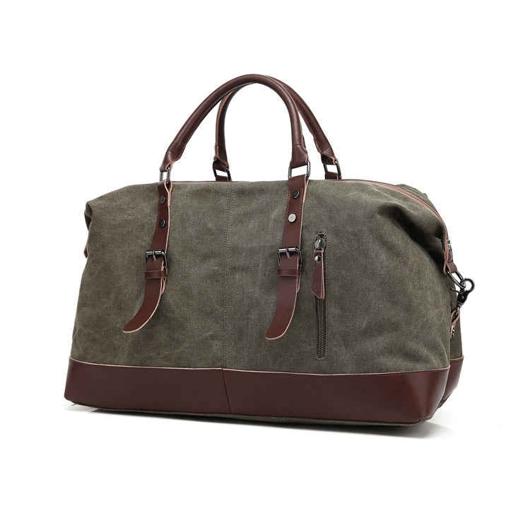 AUGUR 2012 Portable Casual Canvas Travel Handbag Baggage Shoulder Crossby Bag