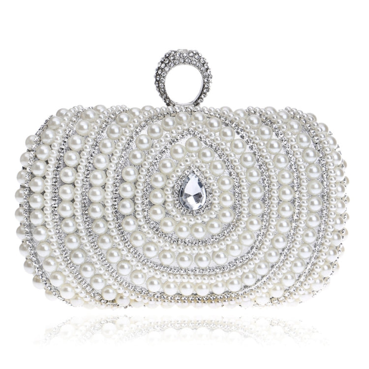 Women Fashion Banquet Party Pearl Handbag