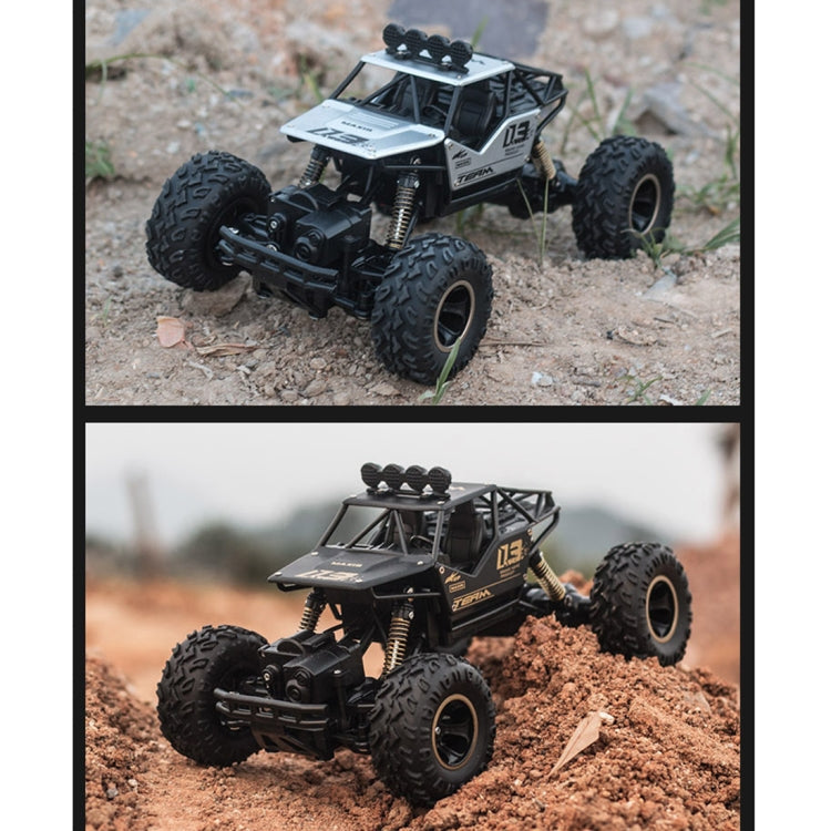 HD6026 1:16 Large Alloy Climbing Car Mountain Bigfoot Cross-country Four-wheel Drive Remote Control Car Toy, Size: 28cm, HD6026 1:16(Black), HD6026 1:16(Blue), HD6026 1:16(Red), HD6026 1:16(Silver)