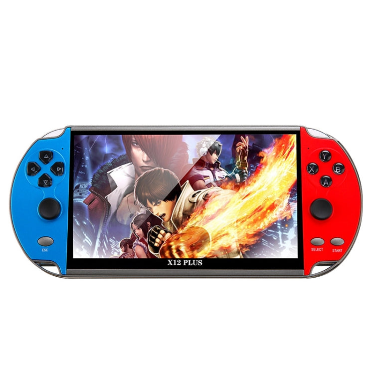 Powkiddy X12 Plus Retro Classic Games Handheld Game Console with 7 inch HD Screen & 16GB Memory, Support MP4 / E-book, X12 Plus