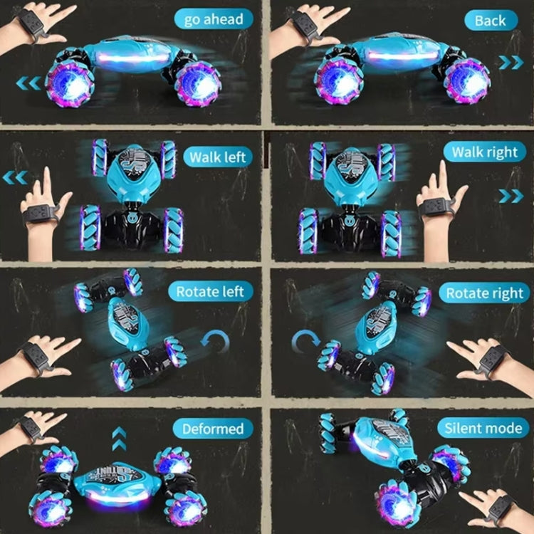 YDJ-D876 Gesture Sensing RC Stunt Car, YDJ-D876 (Orange), YDJ-D876 (Green), YDJ-D876 (Blue)