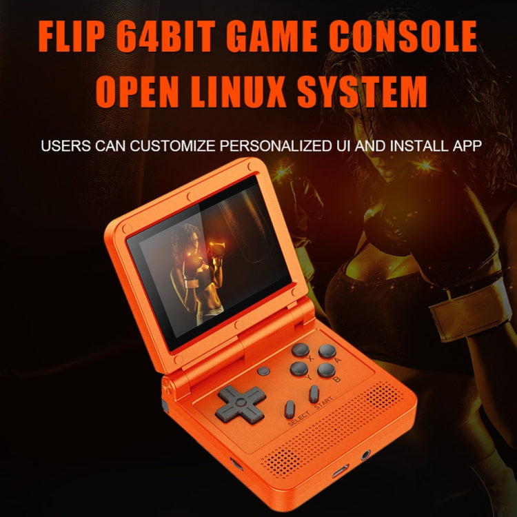 Powkiddy V90 3.0 inch IPS Screen 64-bit Retro Handheld Game Console with 16GB Memory, V90 / Red, V90 / Yellow, V90 / Black