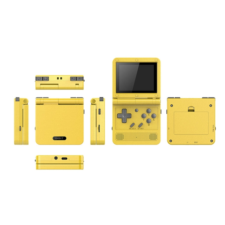 Powkiddy V90 3.0 inch IPS Screen 64-bit Retro Handheld Game Console with 16GB Memory, V90 / Red, V90 / Yellow, V90 / Black