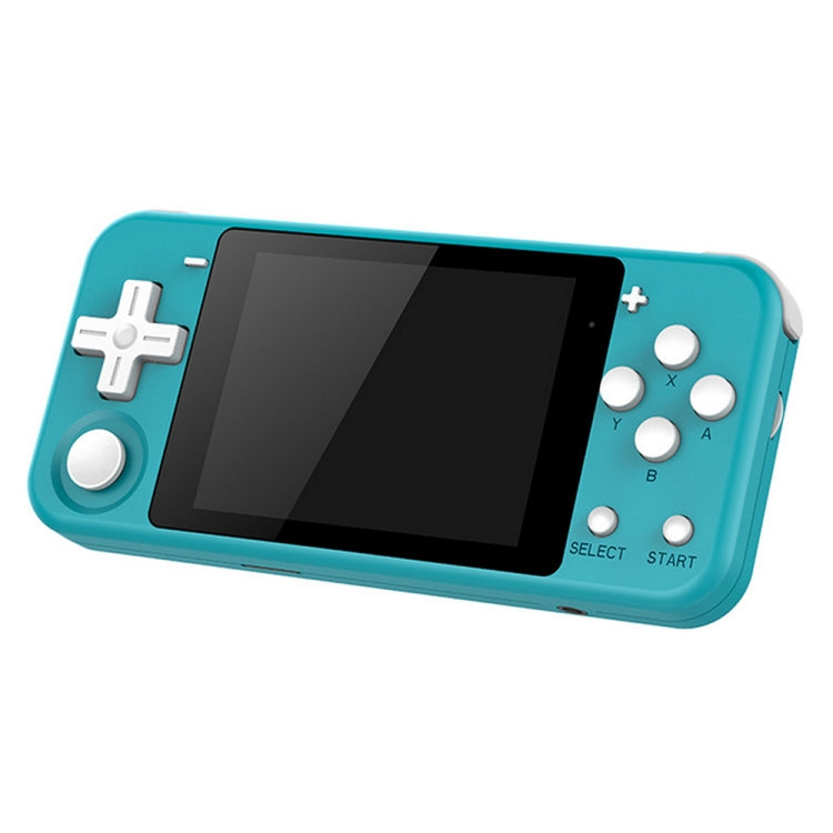 Powkiddy Q90 3.0 inch IPS Screen Retro Joystick Handheld Game Console with 16GB Memory, Q90 / White, Q90 / Blue