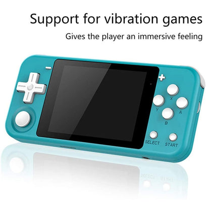Powkiddy Q90 3.0 inch IPS Screen Retro Joystick Handheld Game Console with 16GB Memory, Q90 / White, Q90 / Blue