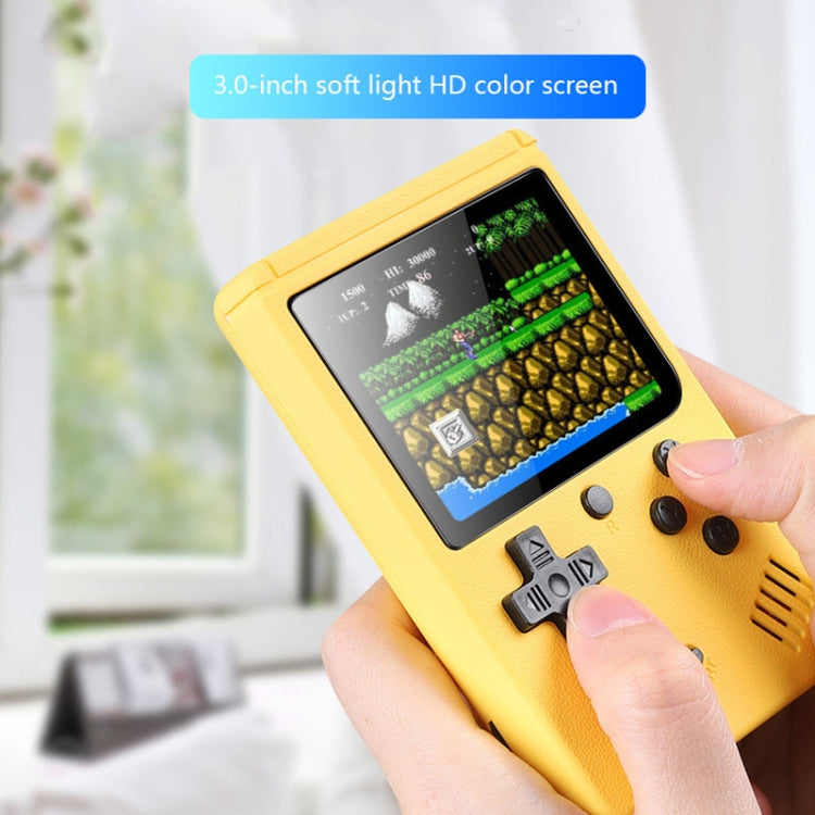 MK500 3.0 inch Macaron Mini Retro Classic Handheld Game Console for Kids Built-in 500 Games, Support AV Output, MK500 / Pink, MK500 / Green, MK500 / Grey, MK500 / Blue, MK500 / Yellow