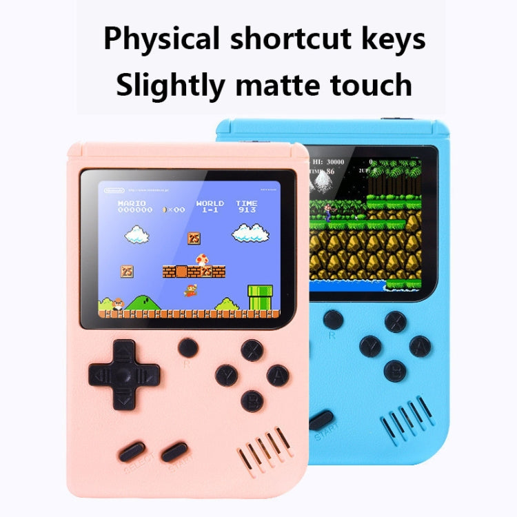 MK500 3.0 inch Macaron Mini Retro Classic Handheld Game Console for Kids Built-in 500 Games, Support AV Output, MK500 / Pink, MK500 / Green, MK500 / Grey, MK500 / Blue, MK500 / Yellow