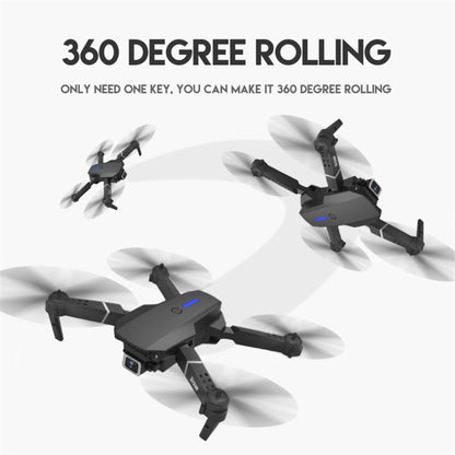 LS-E525 4K Double HD Camera Mini Foldable RC Quadcopter Drone Remote Control Aircraft, 4K Double HD Camera