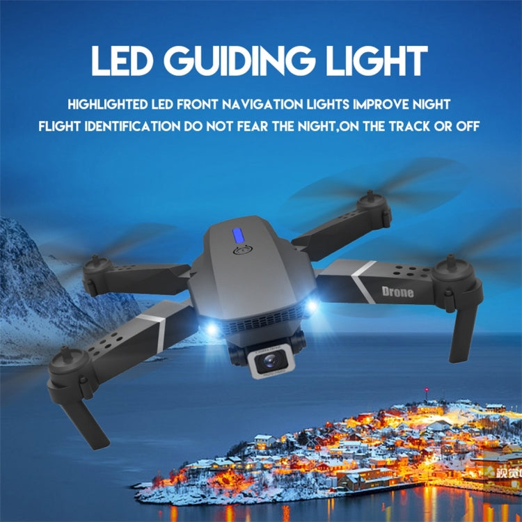 LS-E525 4K Double HD Camera Mini Foldable RC Quadcopter Drone Remote Control Aircraft, 4K Double HD Camera