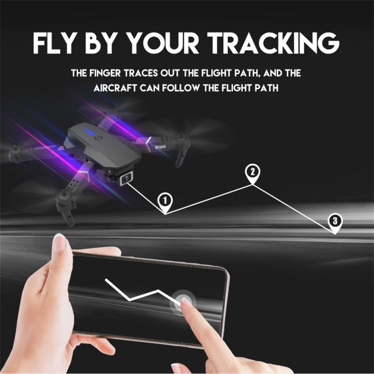 LS-E525 4K Single HD Camera Mini Foldable RC Quadcopter Drone Remote Control Aircraft, 4K Single HD Camera