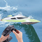 HongXunJie HJ806 2.4Ghz Water Cooling High Speed Racing Boats with Remote Controller, Auto Flip Function, 200m Control Distance