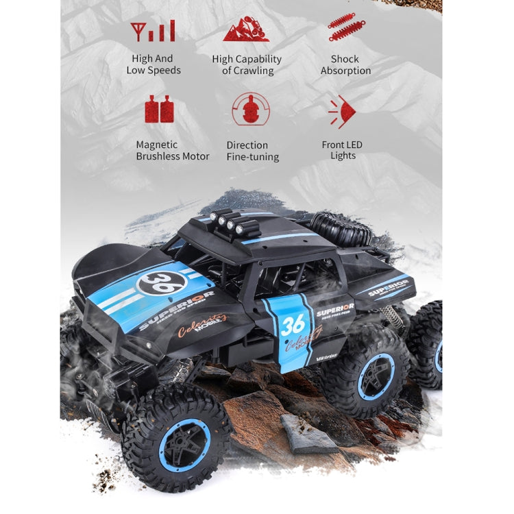 JJR/C Q101 1:10 2.4G 6 Drive Remote Control Car Off-Road Vehicles, Q101(Green), Q101(Blue)