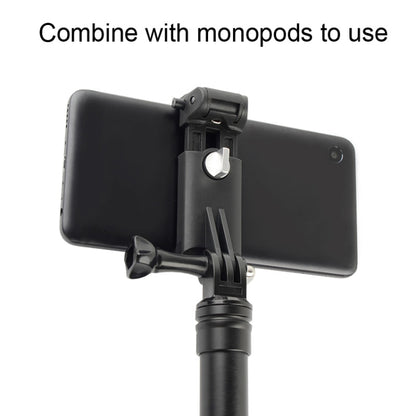 Selfie Sticks Monopods Mount Phone Clamp for iPhone, Samsung, HTC, Sony, LG and other Smartphones, Clip Range: 6-9cm, Phone Clamp