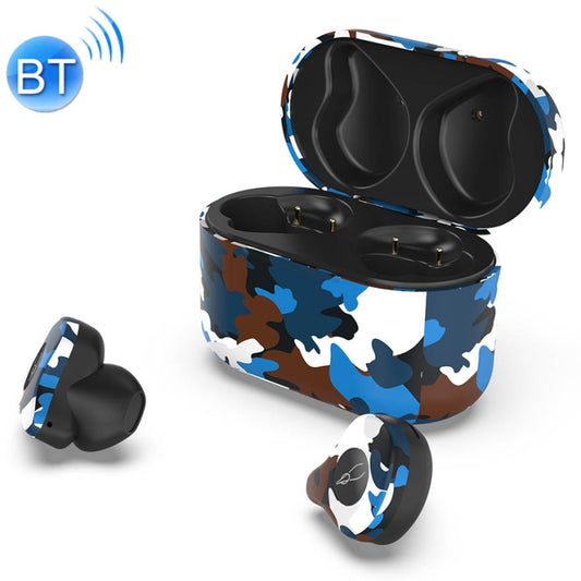 X12 Ultra IPX3 Waterproof Bluetooth 5.0 Wireless Bluetooth Earphone with Charging Box, Support HD Call & Voice Assistant, Caribbean, Sahara, Emirates Rock, Amazon