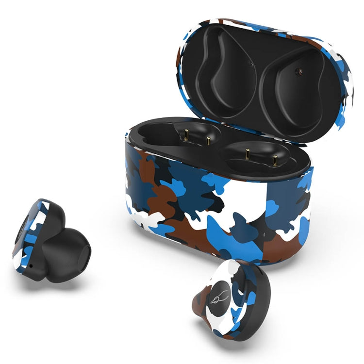 X12 Ultra IPX3 Waterproof Bluetooth 5.0 Wireless Bluetooth Earphone with Charging Box, Support HD Call & Voice Assistant, Caribbean, Sahara, Emirates Rock, Amazon
