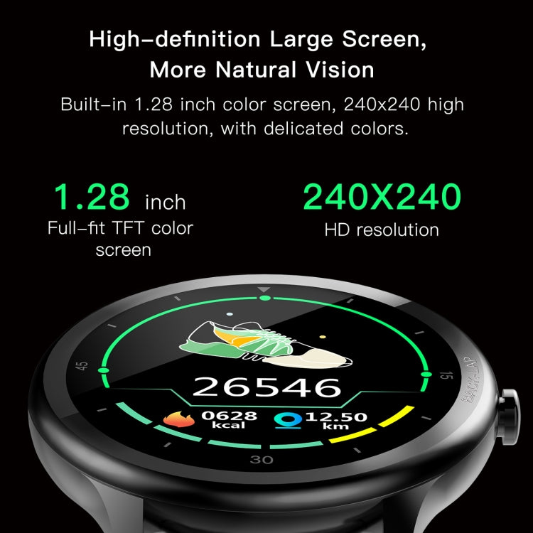 G28 1.28 inch TFT Color Screen IP68 Waterproof Smart Watch, Support Sleep Monitor / Heart Rate Monitor / Blood Pressure Monitor
