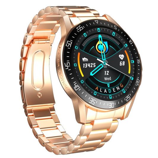 GT3 1.3 inch Full-fit Round Screen Smart Watch, Support Sleep Monitor / Heart Rate Monitor / Temperature Monitoring