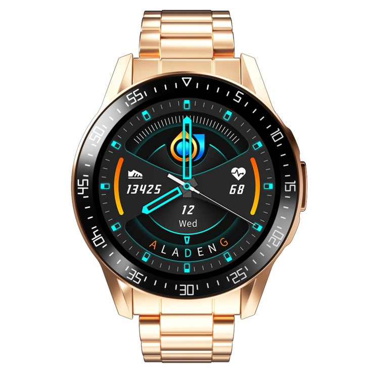 GT3 1.3 inch Full-fit Round Screen Smart Watch, Support Sleep Monitor / Heart Rate Monitor / Temperature Monitoring