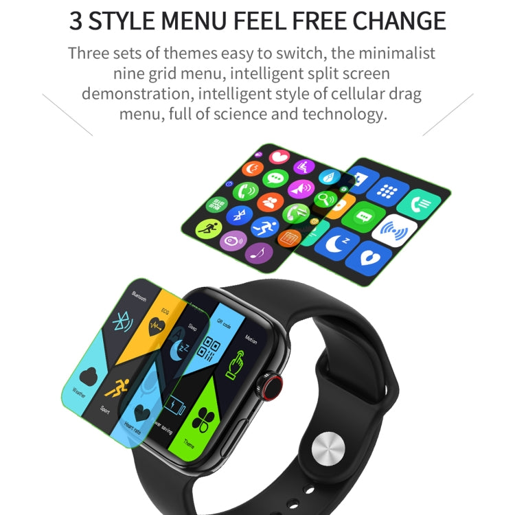 DW35 1.75 inch Full Screen IP67 Waterproof Smart Watch, Support Sleep Monitor / Heart Rate Monitor / Bluetooth Call