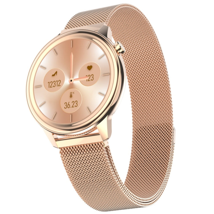 F80 1.3 inch TFT Color Screen IP68 Waterproof Women Smart Watch, Support Body Temperature Monitor / Blood Pressure Monitor / Menstrual Cycle Reminder