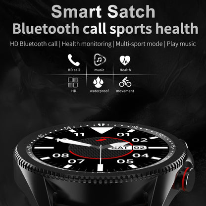 M98 1.28 inch IPS Color Screen IP67 Waterproof Smart Watch, Support Sleep Monitor / Heart Rate Monitor / Bluetooth Call, Style:Steel Strap, Steel Strap(Black), Steel Strap(Silver)