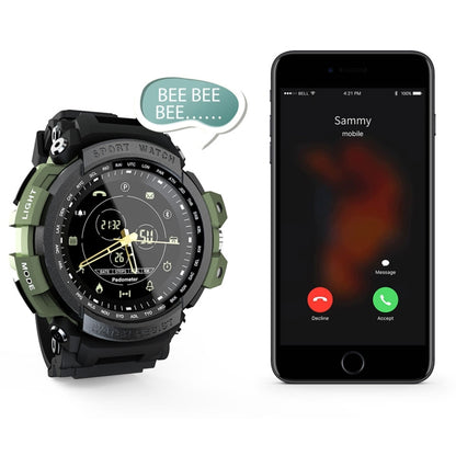 Lokmat MK28 1.4 inch FSTN Screen IP68 Waterproof Smart Watch, Support Information Reminder / Remote Camera / Sport Record