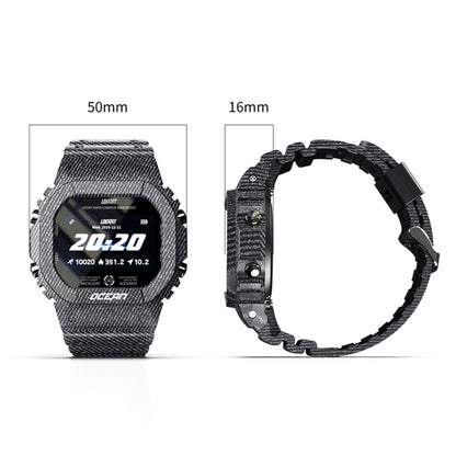 Lokmat OCEAN 1.14 inch TFT Touch Screen IP68 Waterproof Smart Watch, Support Information Reminder / Sleep Monitor / Sport Record