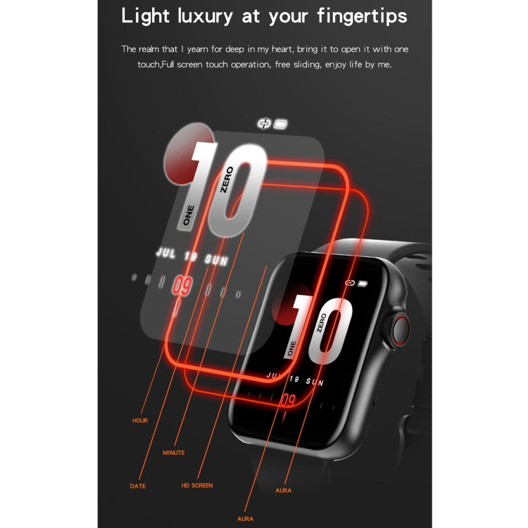 D06 1.6 inch IPS Color Screen IP67 Waterproof Smart Watch, Support Sport Monitoring / Sleep Monitoring / Heart Rate Monitoring