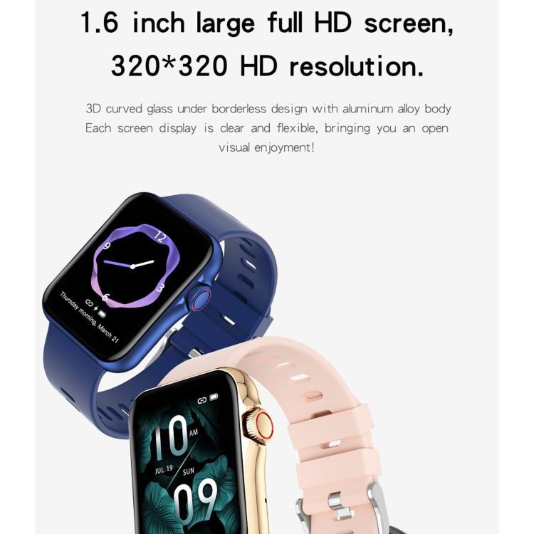 D06 1.6 inch IPS Color Screen IP67 Waterproof Smart Watch, Support Sport Monitoring / Sleep Monitoring / Heart Rate Monitoring