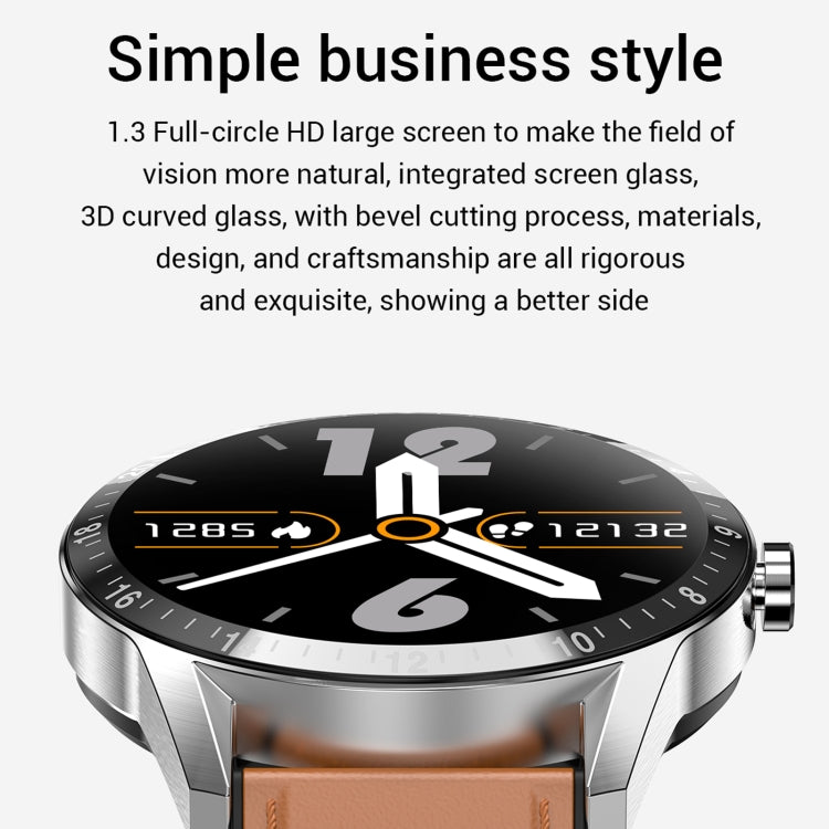 G20 1.3 inc IPS Color Screen IP67 Waterproof Smart Watch, Support Blood Oxygen Monitoring / Sleep Monitoring / Heart Rate Monitoring, Style: Silicone Strap, Style: Silicone Strap