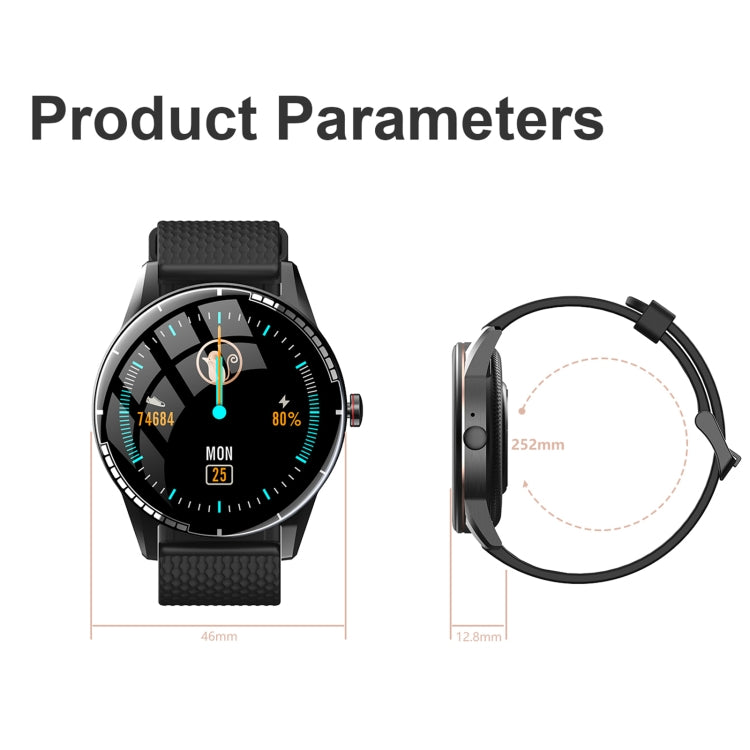 H6 1.28 inch Touch Screen IP67 Waterproof Smart Watch, Support Bluetooth Call / Sleep Monitoring / Heart Rate Monitoring