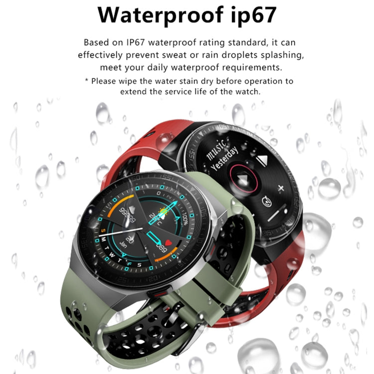 MT3 1.28 inch TFT Screen IP67 Waterproof Smart Watch, Support Bluetooth Call / Sleep Monitoring / Heart Rate Monitoring