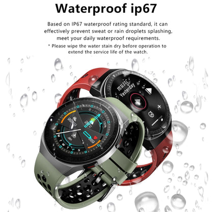 MT3 1.28 inch TFT Screen IP67 Waterproof Smart Watch, Support Bluetooth Call / Sleep Monitoring / Heart Rate Monitoring