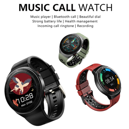 MT3 1.28 inch TFT Screen IP67 Waterproof Smart Watch, Support Bluetooth Call / Sleep Monitoring / Heart Rate Monitoring