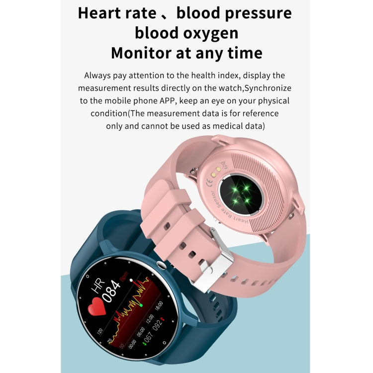 ZL02 1.28 inch Touch Screen IP67 Waterproof Smart Watch, Support Blood Pressure Monitoring / Sleep Monitoring / Heart Rate Monitoring