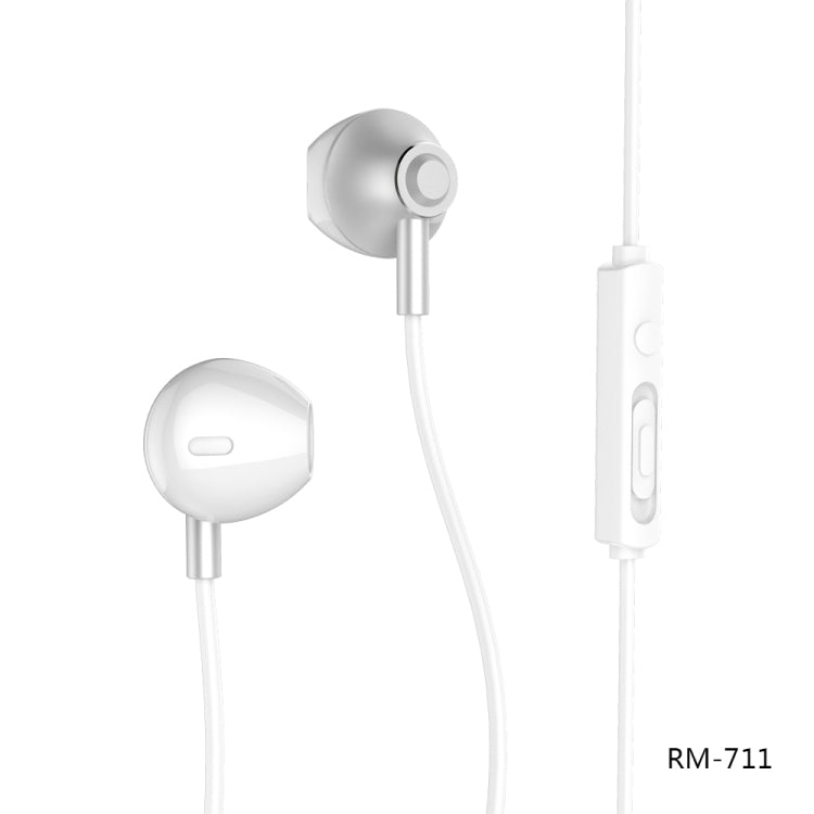 REMAX RM-711 Music Wired Earphone with MIC & Support Hands-free