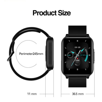 Lenovo S2 Pro 1.69 inch IPS Full Screen Smart Watch, IP67 Waterproof, Support One-key Health Monitor / 23 Sports Modes / Heart Rate Detection / Sleep Monitor